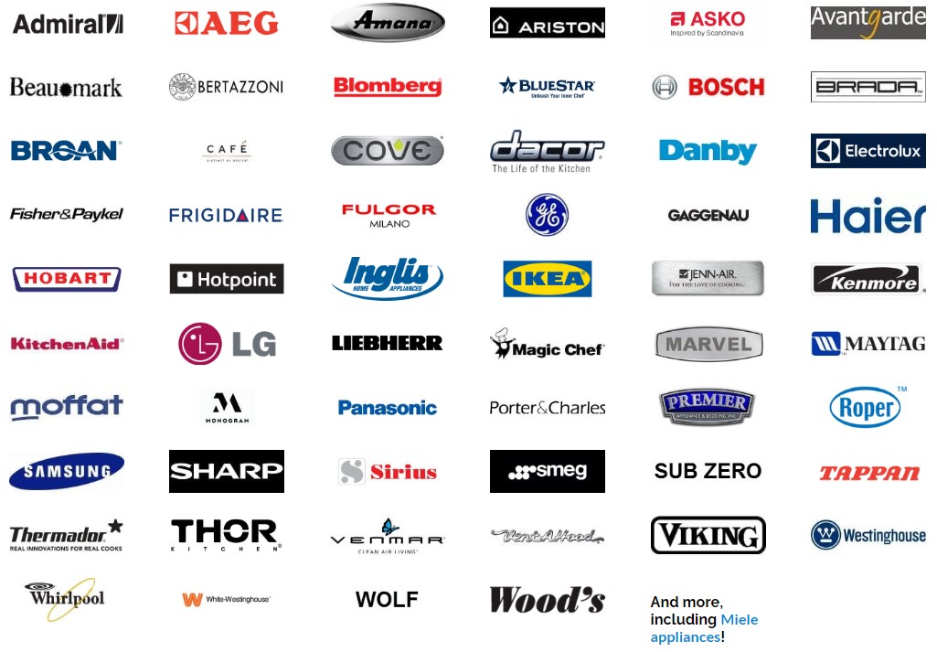 Brands we Service